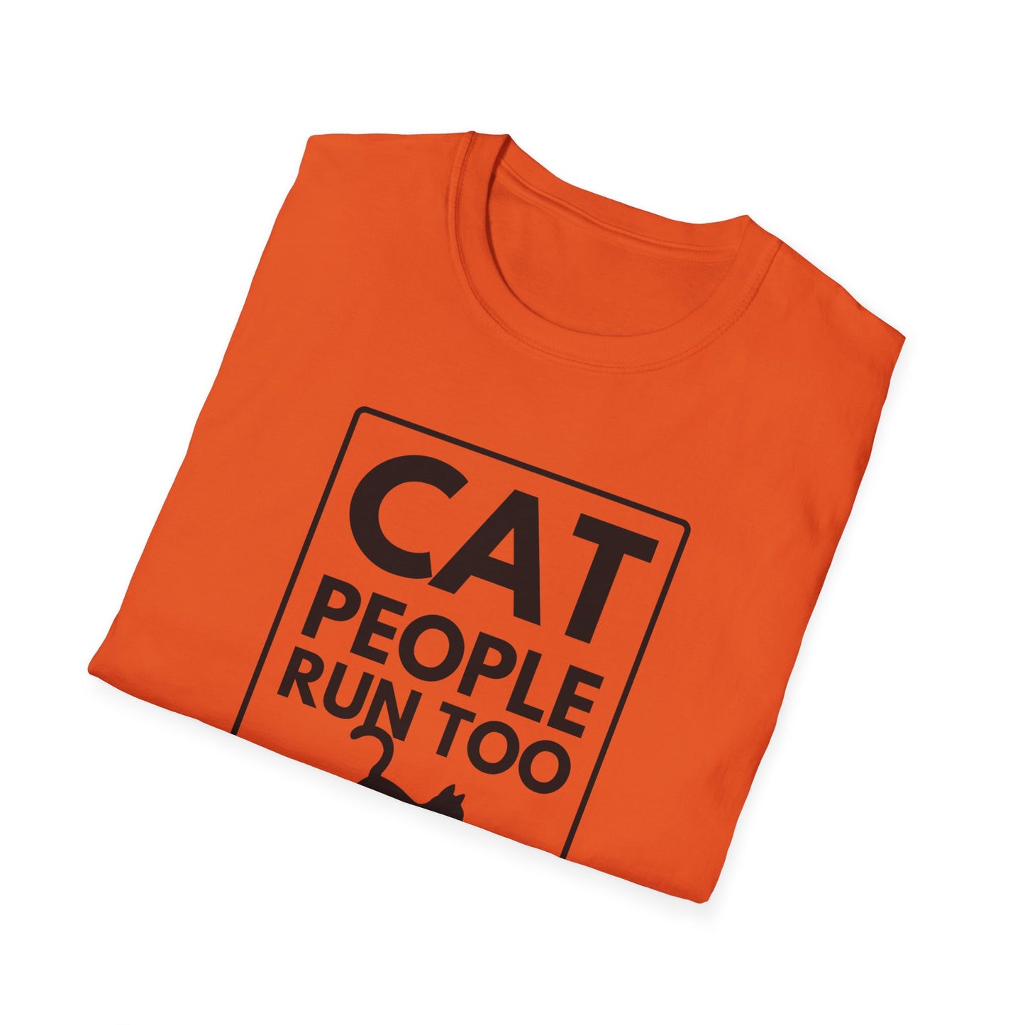 CAT PEOPLE RUN TOO T-Shirt