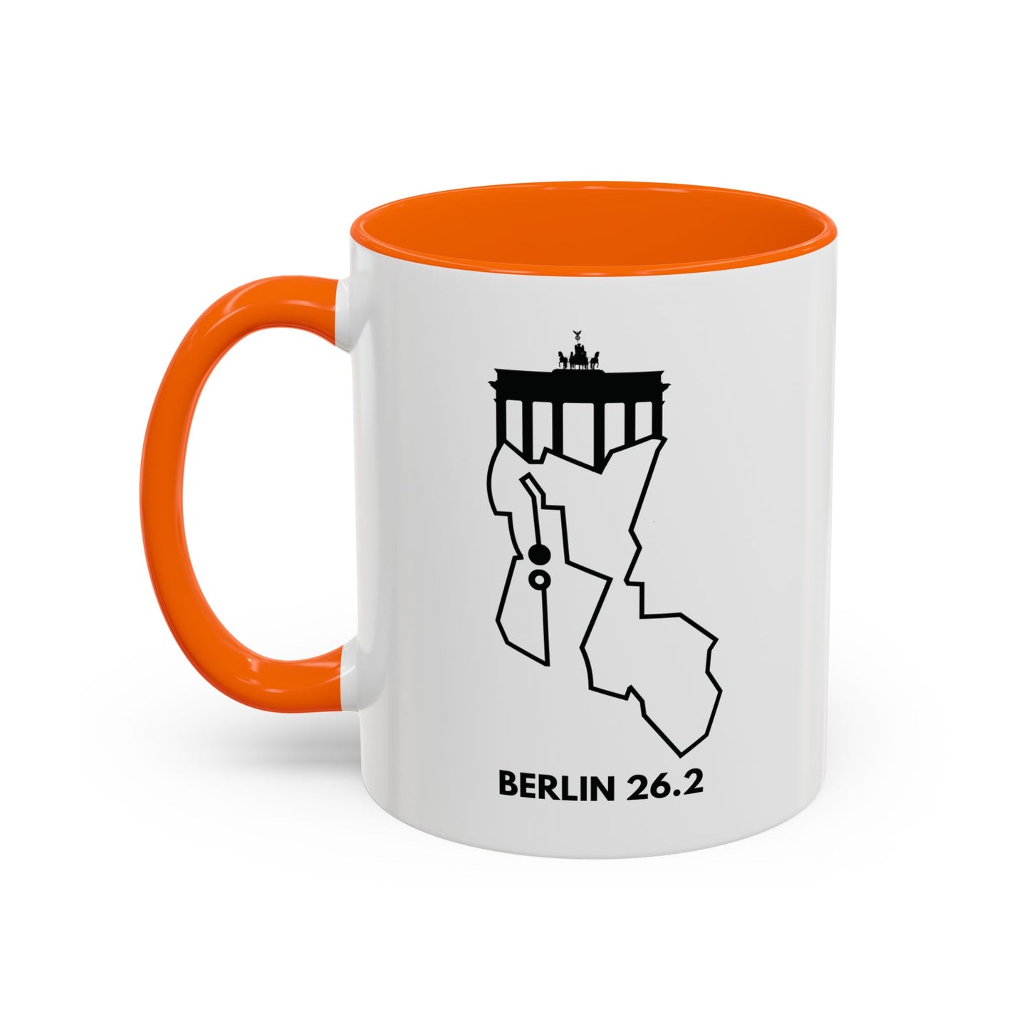 BERLIN MARATHON ROUTE 26.2 - Mug