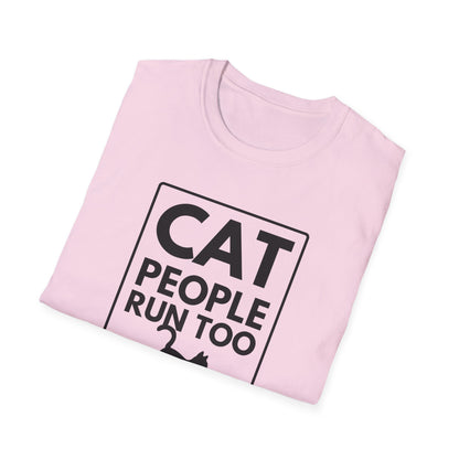 CAT PEOPLE RUN TOO T-Shirt