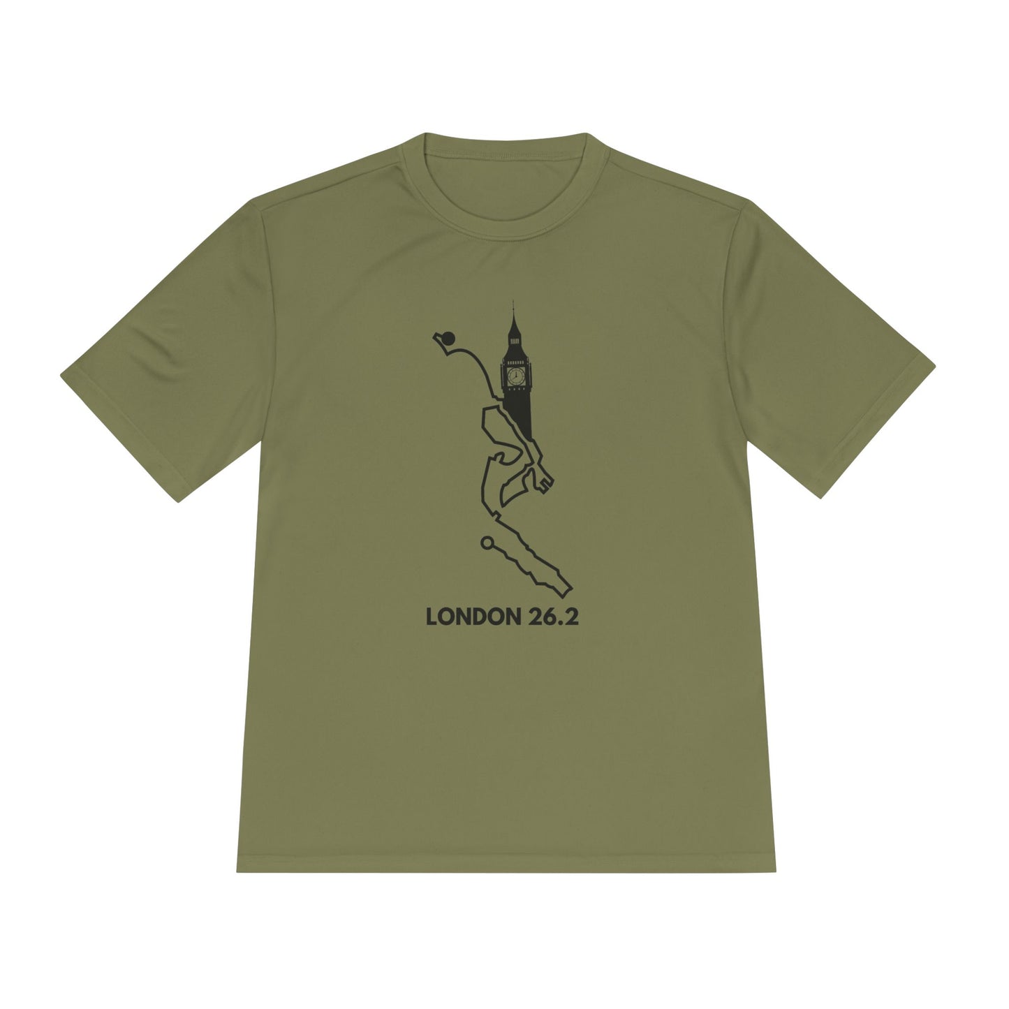 LONDON MARATHON ROUTE 26.2 - *Premium Athletic T-Shirt
