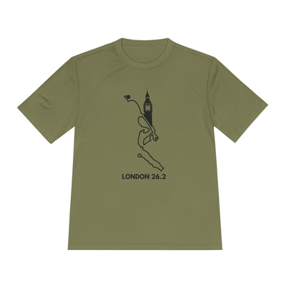 LONDON MARATHON ROUTE 26.2 - *Premium Athletic T-Shirt