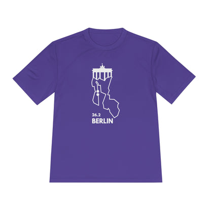 BERLIN MARATHON ROUTE 26.2 *Premium Athletic T-Shirt W