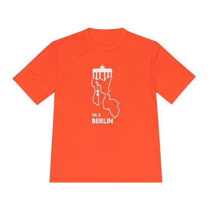 BERLIN MARATHON ROUTE 26.2 *Premium Athletic T-Shirt W