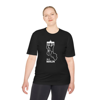 BERLIN MARATHON ROUTE 26.2 *Premium Athletic T-Shirt W