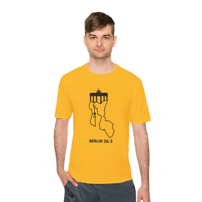 BERLIN MARATHON ROUTE 26.2 *Premium Athletic T-Shirt