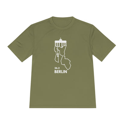 BERLIN MARATHON ROUTE 26.2 *Premium Athletic T-Shirt W