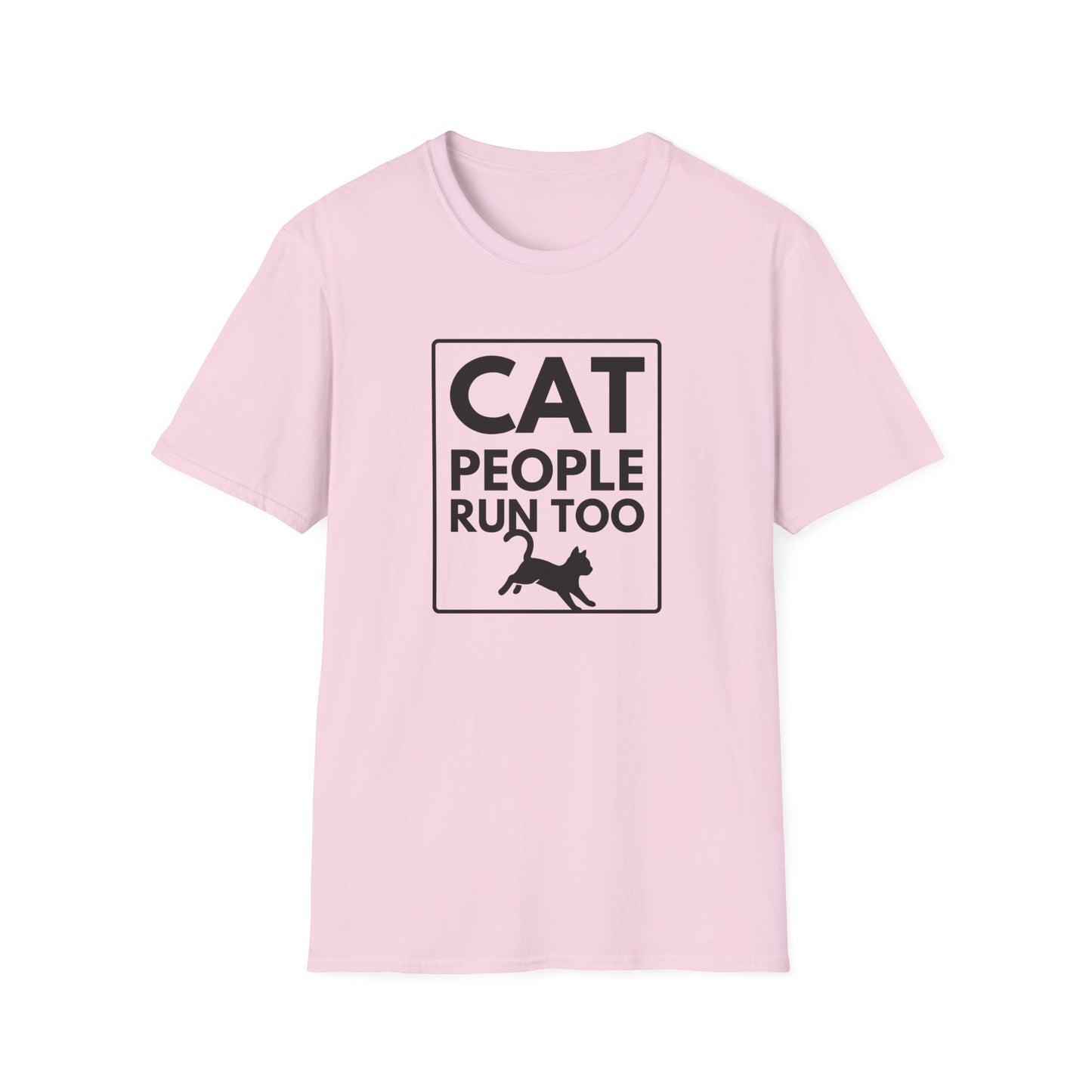 CAT PEOPLE RUN TOO T-Shirt