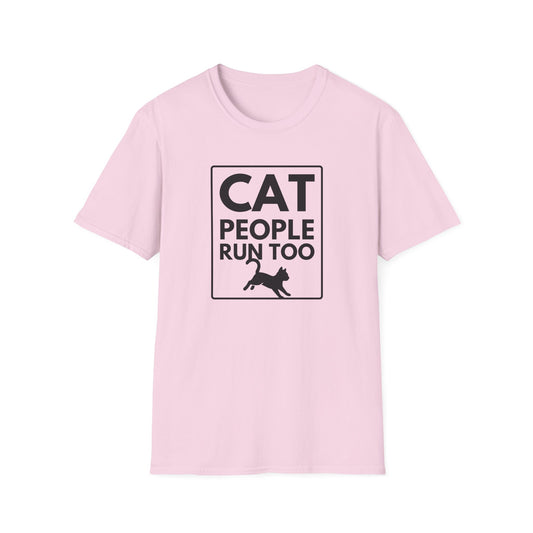 CAT PEOPLE RUN TOO T-Shirt