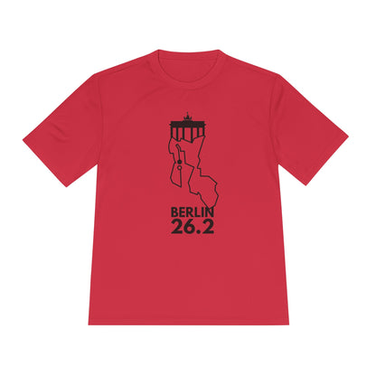 BERLIN MARATHON ROUTE 26.2 *Premium Athletic T-Shirt