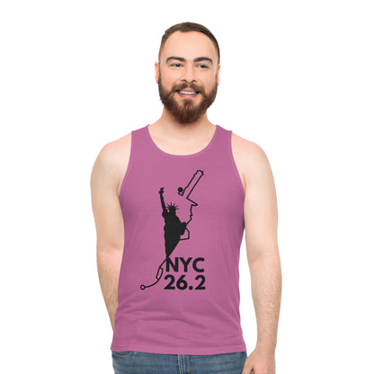 NYC Marathon Singlet Tank Top - Punny Running Finisher Apparel