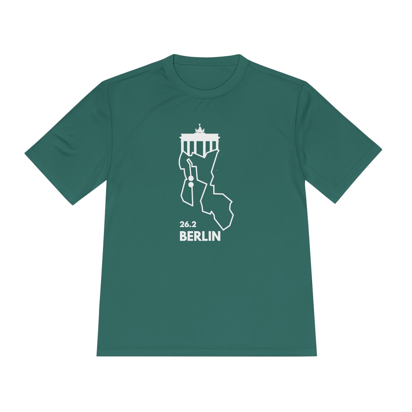 BERLIN MARATHON ROUTE 26.2 *Premium Athletic T-Shirt W