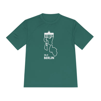 BERLIN MARATHON ROUTE 26.2 *Premium Athletic T-Shirt W