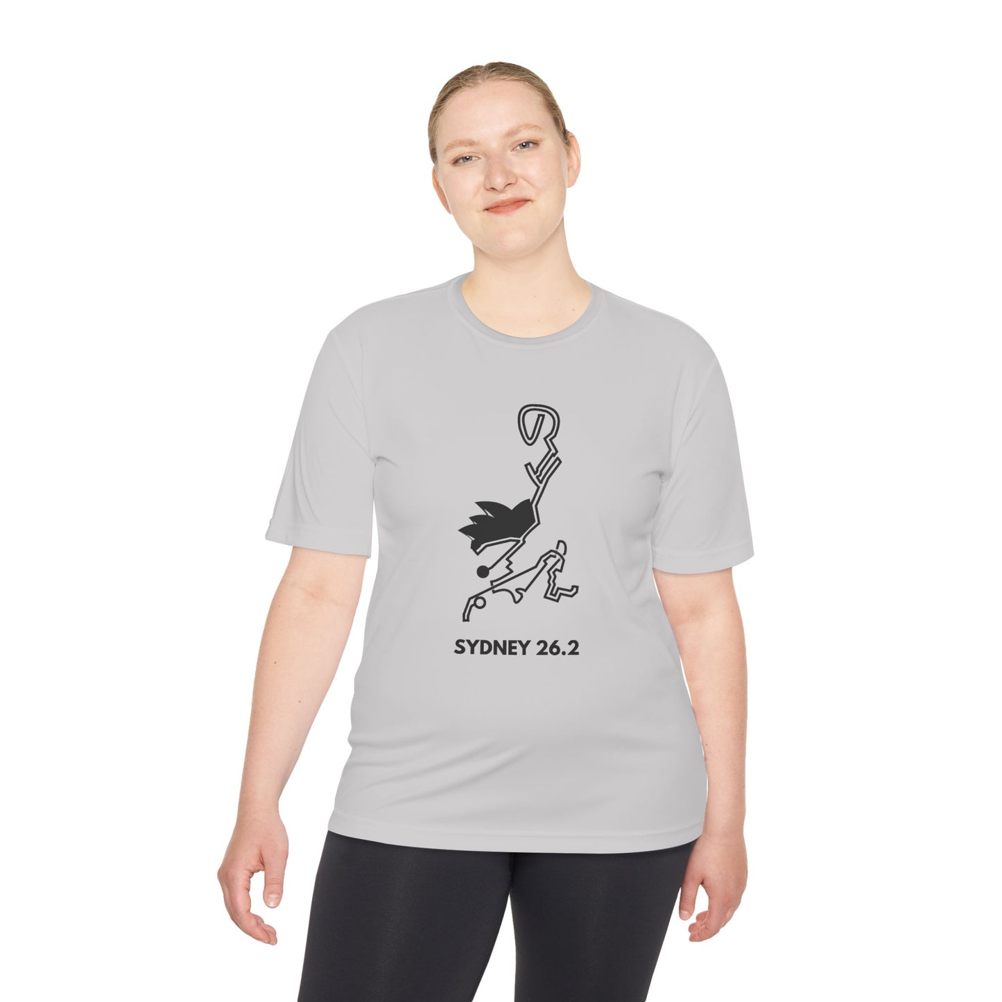 SYDNEY MARATHON ROUTE 26.2 *Premium Athletic T-Shirt