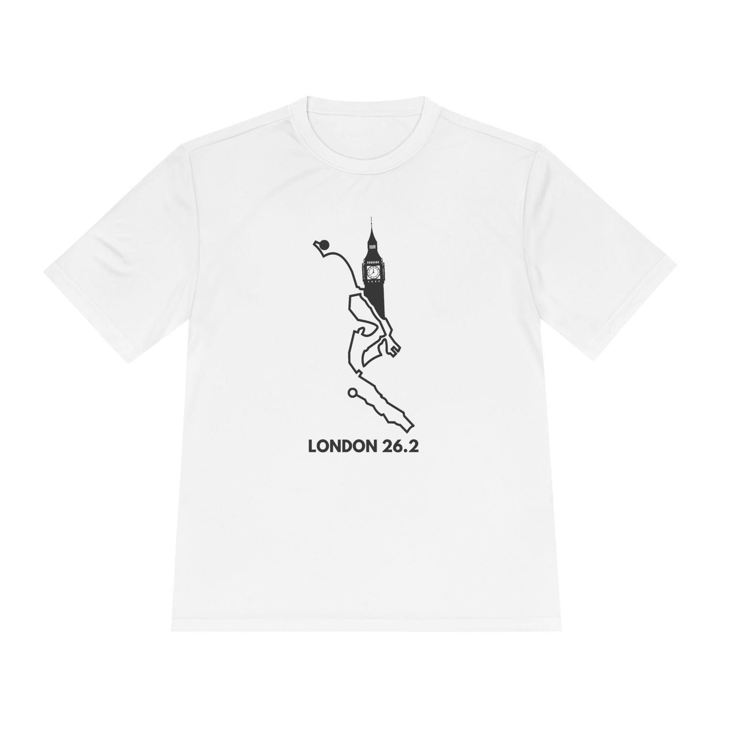 LONDON MARATHON ROUTE 26.2 - *Premium Athletic T-Shirt