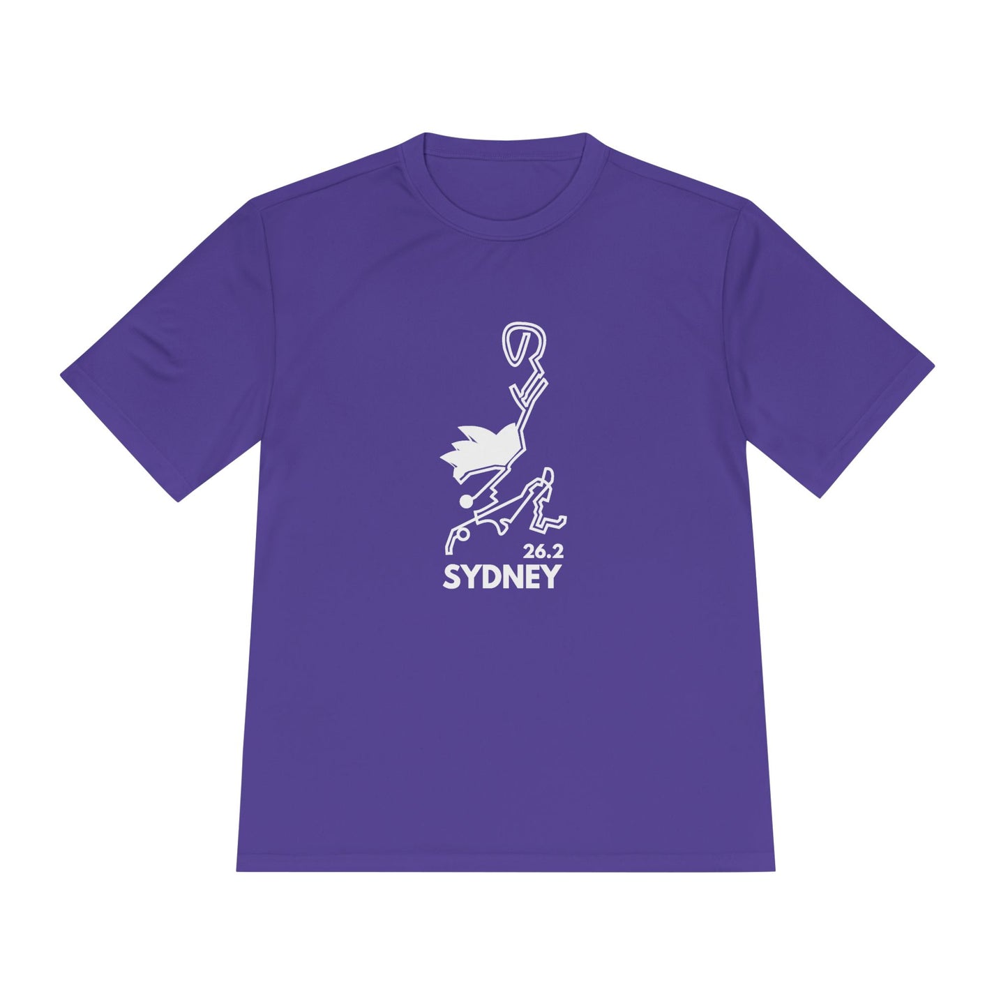 SYDNEY MARATHON ROUTE 26.2 *Premium Athletic T-Shirt W