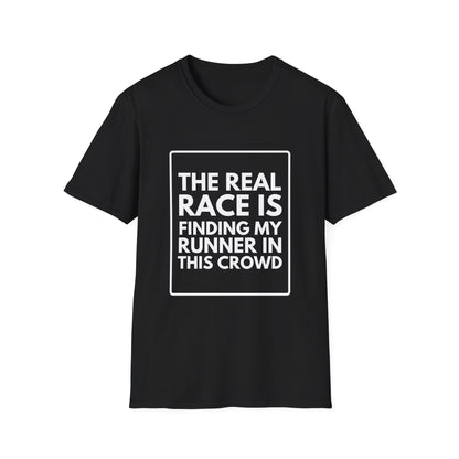 RACE IS FINDING MY RUNNER T-Shirt