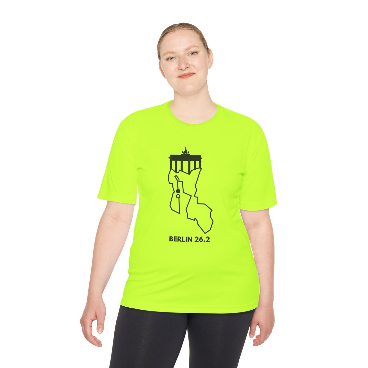 BERLIN MARATHON ROUTE 26.2 *Premium Athletic T-Shirt
