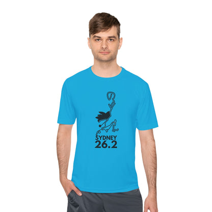 SYDNEY MARATHON ROUTE 26.2 *Premium Athletic T-Shirt