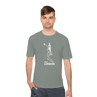 LONDON MARATHON ROUTE 26.2 - *Premium Athletic T-Shirt