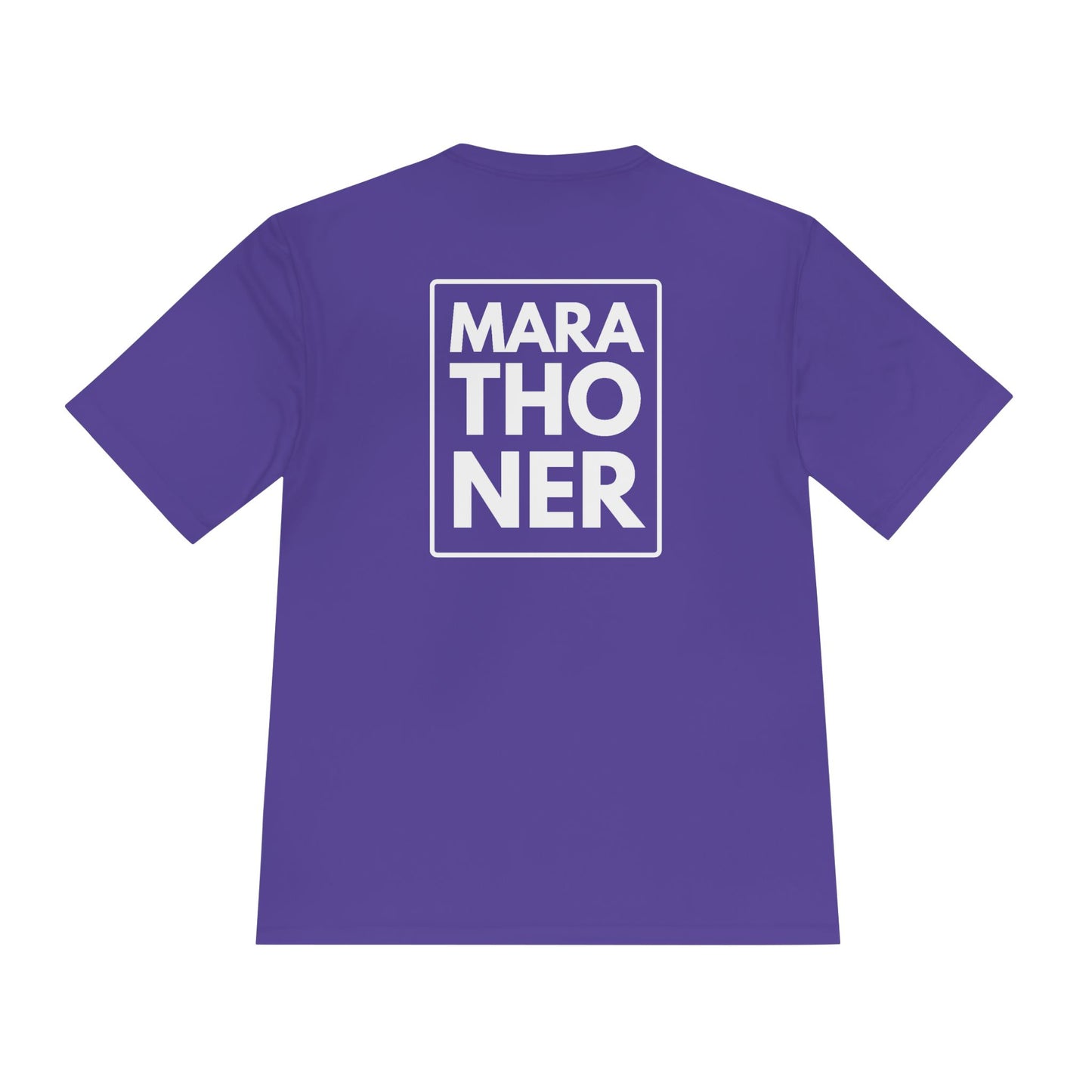 RUNNER MARATHONER Double sided *Premium Athletic T-Shirt