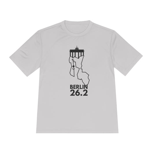 BERLIN MARATHON ROUTE 26.2 *Premium Athletic T-Shirt