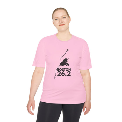 BOSTON MARATHON ROUTE 26.2 *Premium Athletic T-Shirt