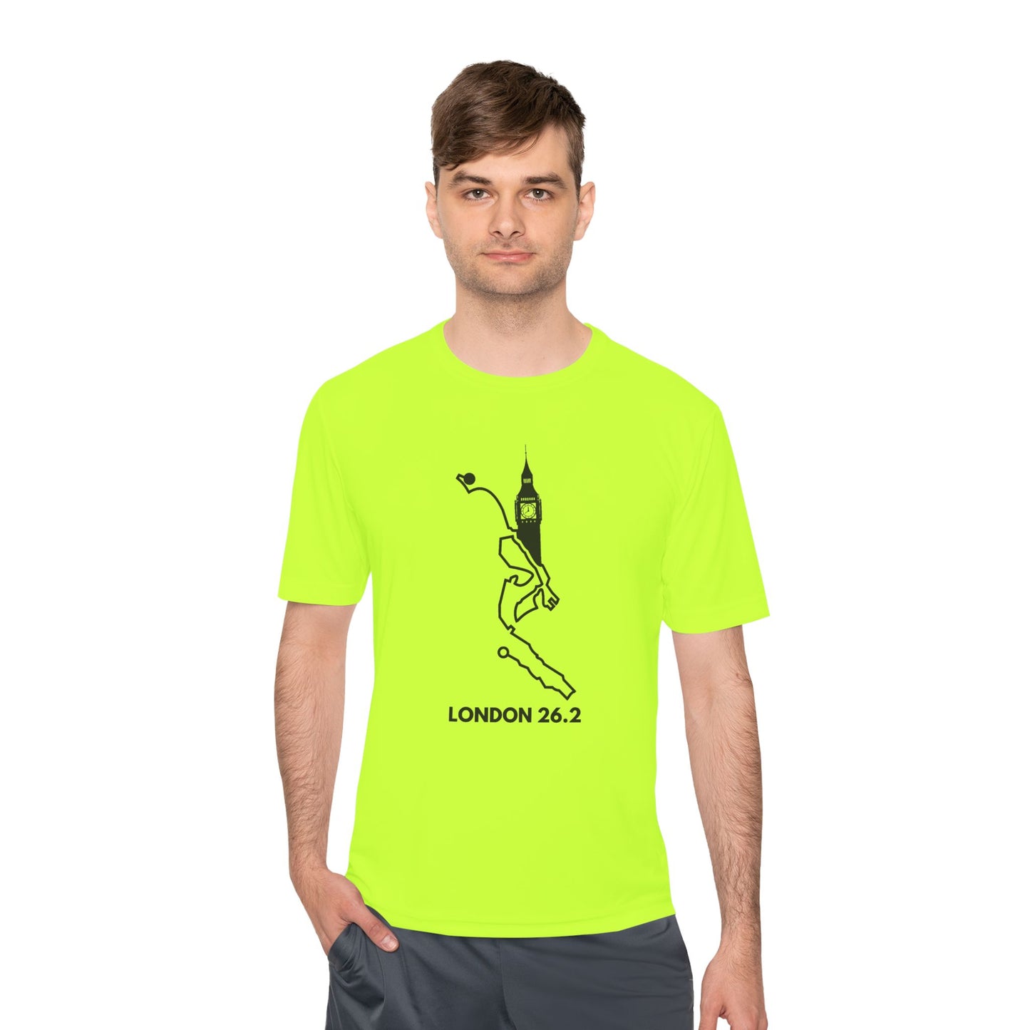 LONDON MARATHON ROUTE 26.2 - *Premium Athletic T-Shirt