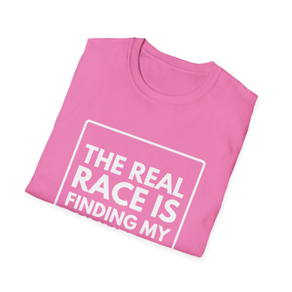 RACE IS FINDING MY RUNNER T-Shirt