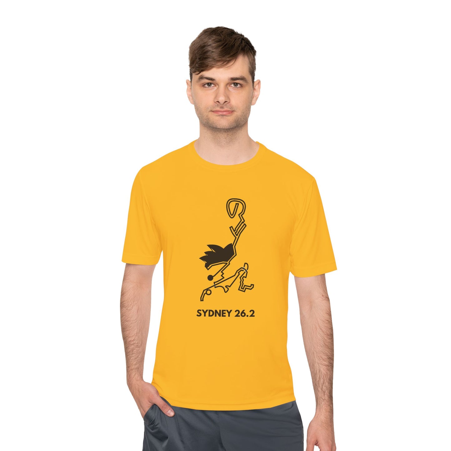 SYDNEY MARATHON ROUTE 26.2 *Premium Athletic T-Shirt