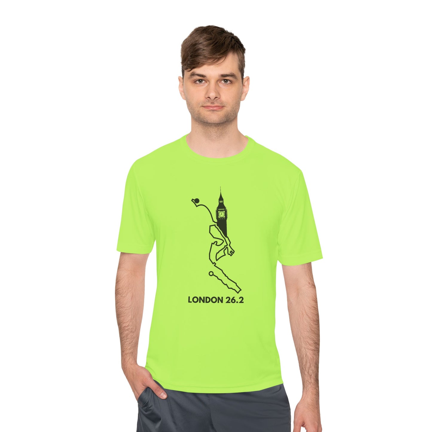 LONDON MARATHON ROUTE 26.2 - *Premium Athletic T-Shirt