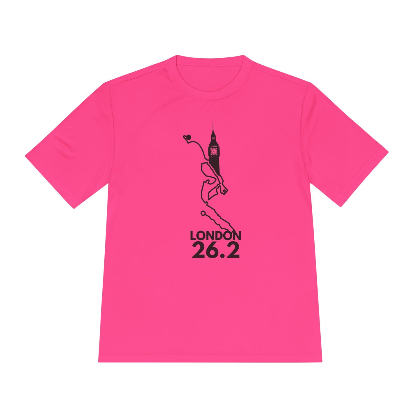 LONDON MARATHON ROUTE 26.2 - *Premium Athletic T-Shirt