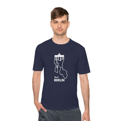 BERLIN MARATHON ROUTE 26.2 *Premium Athletic T-Shirt W
